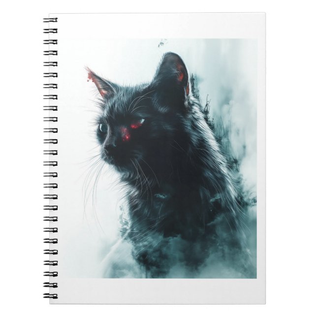Zombie Cat Apokalypse Notizblock (Vorderseite)