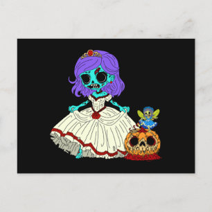 Zombie Cinderella Postkarte