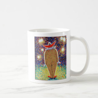 Zombie-Clown entführt von der Raum-Außerirdischen Kaffeetasse