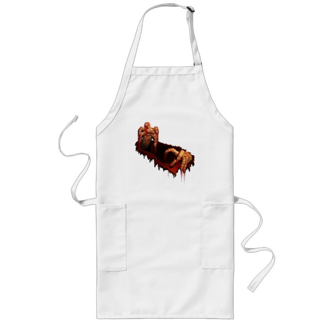 Zombie Costume Halloween Schürze Kürkapparel (Vorne)