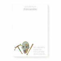 Zombie Crossbow Bat | Funny Apokalypse Notes