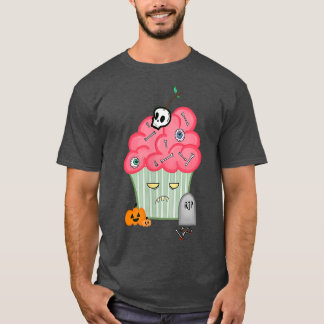 Zombie Cupcake-Geschenk zu Halloween T-Shirt