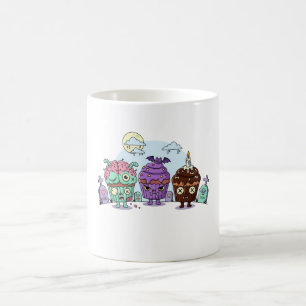 Zombie Cupcake Halloween Kaffeetasse