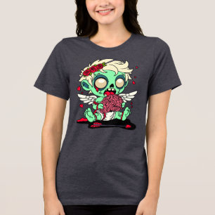 Zombie Cupid Tri-Blend Shirt
