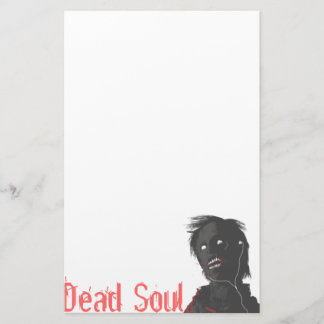 Zombie!! Dead Soul Stationary Briefpapier