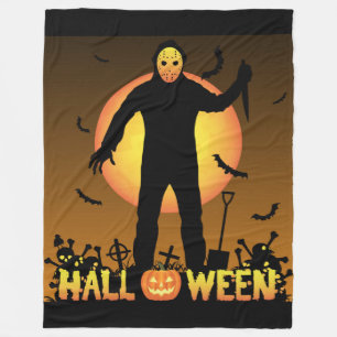 Zombie-Decke am Freitag Fleecedecke