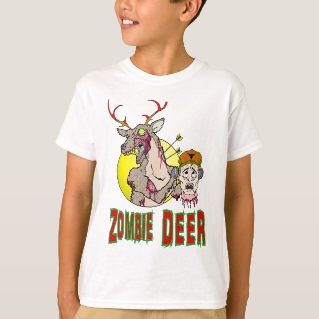 Zombie Deer T-Shirt (Vorderseite)