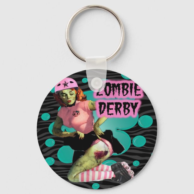 Zombie Derby Schlüsselanhänger (Vorderseite)