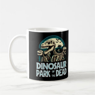 Zombie Dinosaurier Park des Toten SonnenHalloween Kaffeetasse