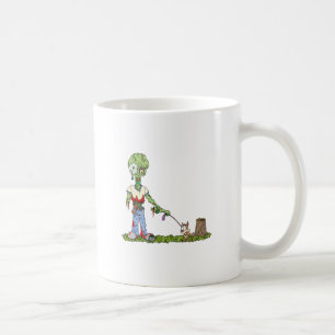Zombie Dog Walker Kaffeetasse
