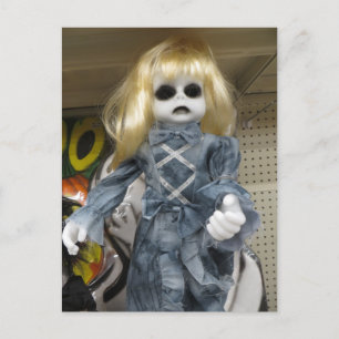 Zombie Doll Postkarte