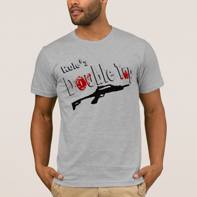 Zombie Double Ansteche T-Shirt (Vorderseite)