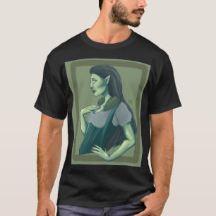 Zombie Elf Fantasy Comic Buchhandlung Kunst T-Shirt