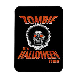 ZOMBIE Es ist Halloween-Zeit Magnet