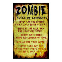 Zombie Etiquette