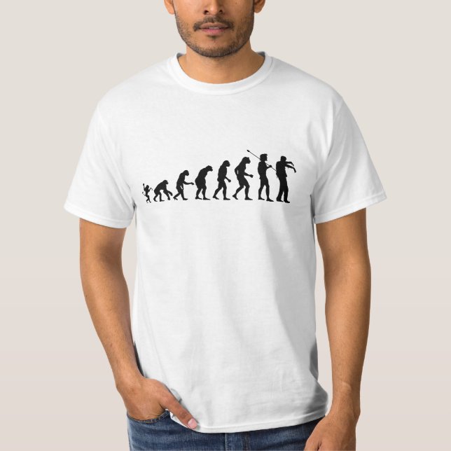 Zombie-Evolution T-Shirt (Vorderseite)
