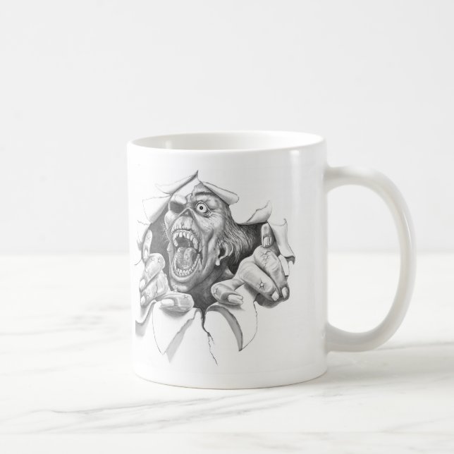 Zombie excape Tasse (Rechts)