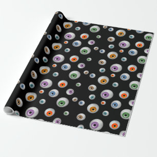 Zombie Eyeballs Geschenkpapier