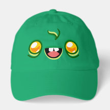 Zombie Face - Happy Jump Green