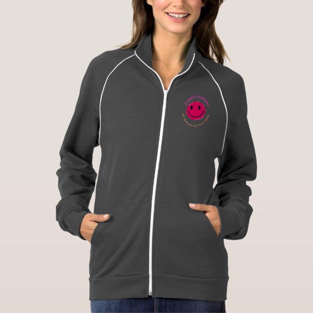 Zombie Face Zombie Academy T-Shirt (Vorderseite)