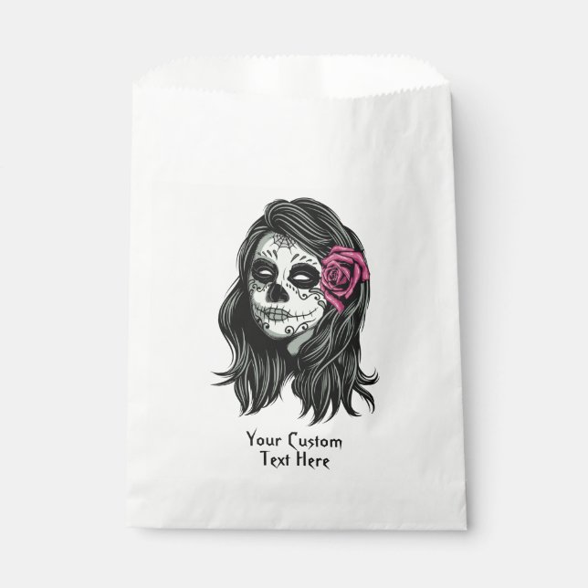 Zombie Femme texte personnalisé sacs (Devant)