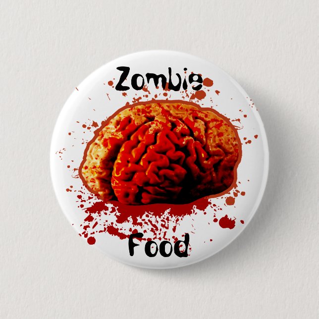 Zombie Food Button (Vorderseite)