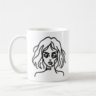 Zombie Gekritzel Kaffeetasse