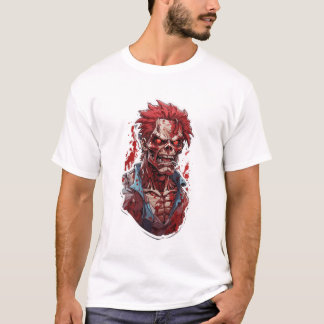 "Zombie-genehmigte Mode: Entfesseln Sie das Untote T-Shirt