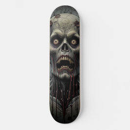 Zombie-Gesicht Skateboard