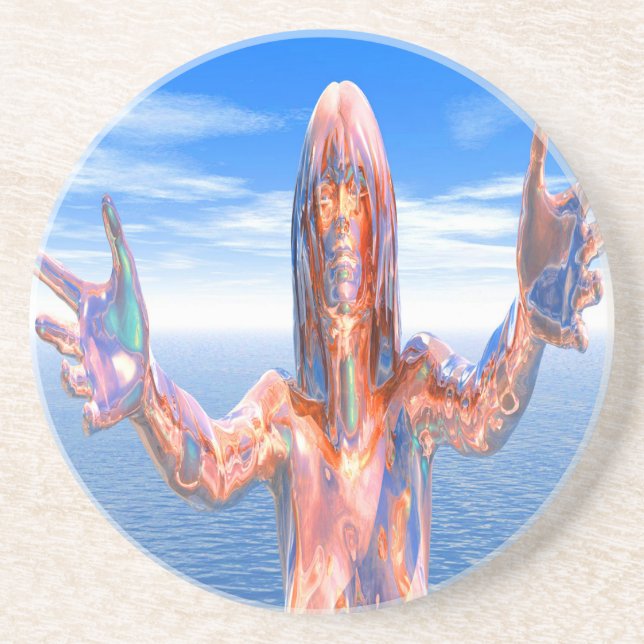 Zombie Getränkeuntersetzer (Vorne)