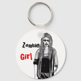 Zombie Girl Schlüsselanhänger