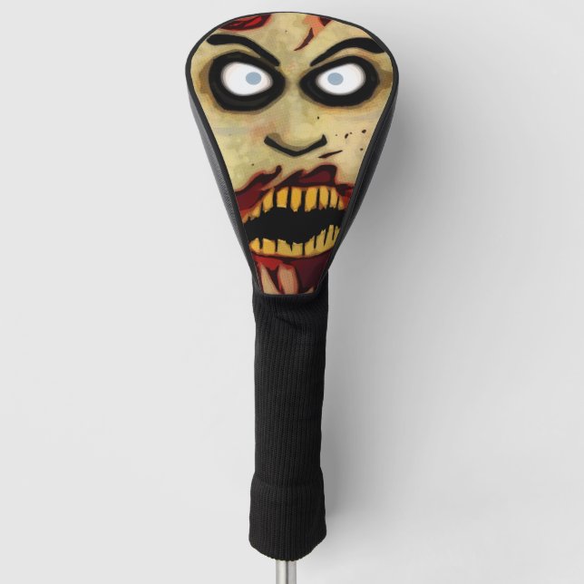 Zombie Golf Headcover (Vorderseite)