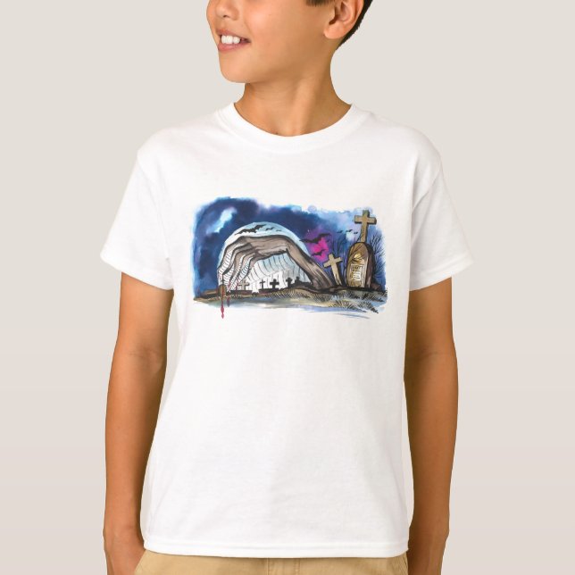 Zombie Graveyard T-Shirt (Vorderseite)
