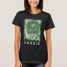 Zombie-Green White erschüttert T-Shirt
