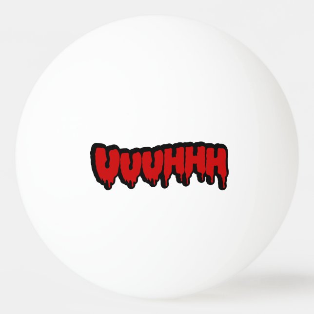 Zombie Groan Tischtennisball (Vorderseite)