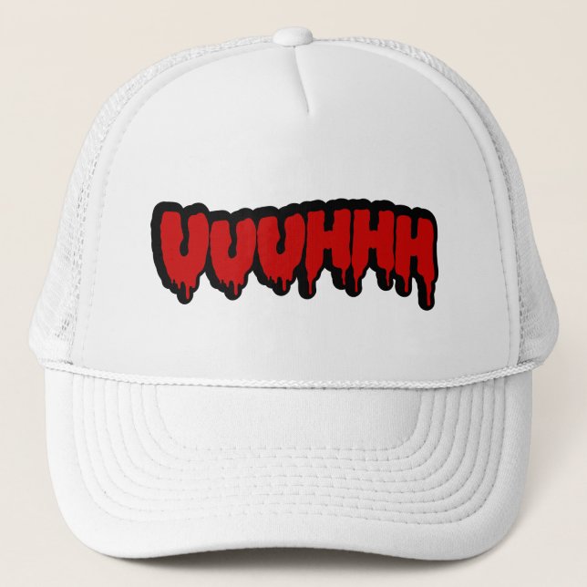 Zombie Groan Truckerkappe (Vorderseite)