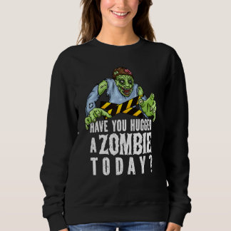 Zombie-Halloween-Shirt Zombie-Liebhaber Sweatshirt