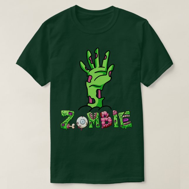 Zombie Hand 1 T-Shirt (Design vorne)