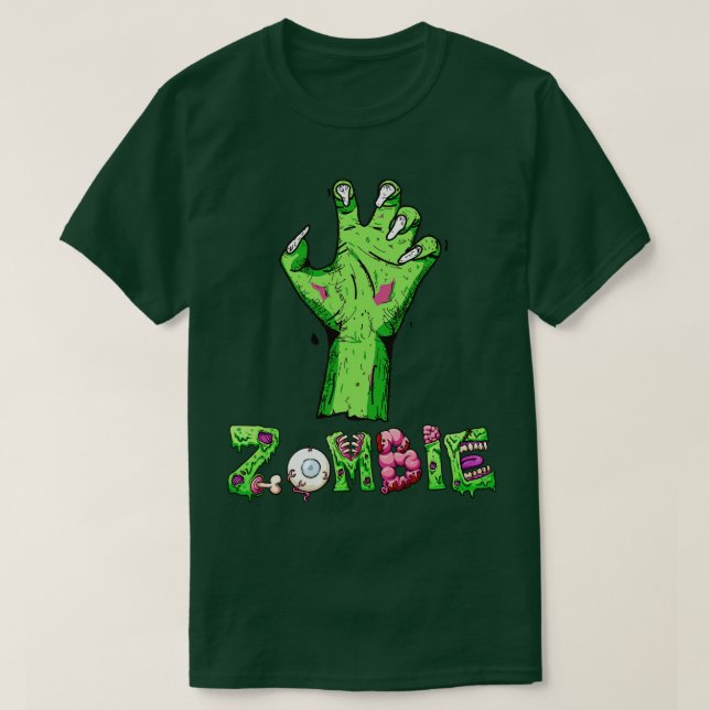 Zombie Hand 2 T-Shirt (Design vorne)