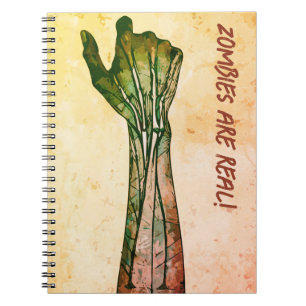 Zombie Hand Notizblock