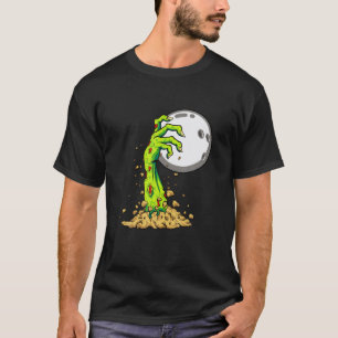 Zombie Hands Bowling Halloween Costume Sport Liebe T-Shirt