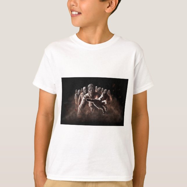 Zombie-Horde T-Shirt (Vorderseite)