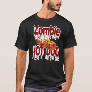 Zombie Hot Dog Bloody Untot Corpse Costume T-Shirt