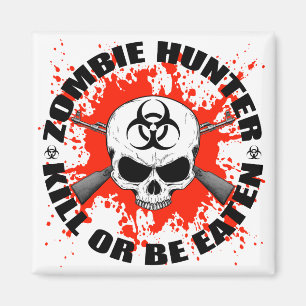 Zombie Hunter 1 Magnet
