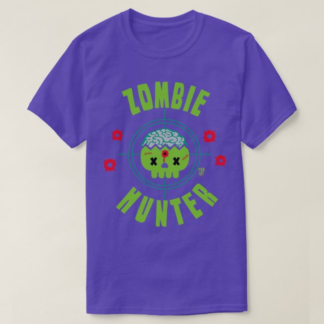 ZOMBIE HUNTER 1 T-Shirt (Design vorne)