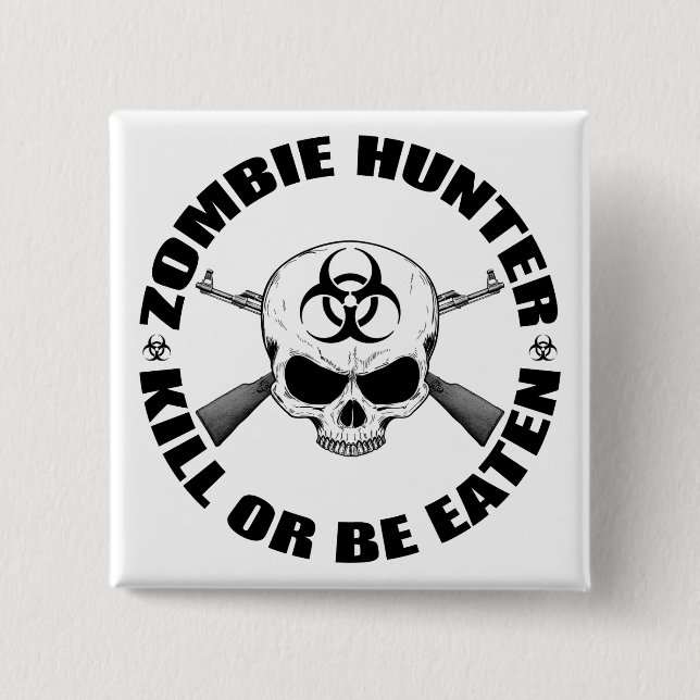 Zombie Hunter 2 Button (Vorderseite)