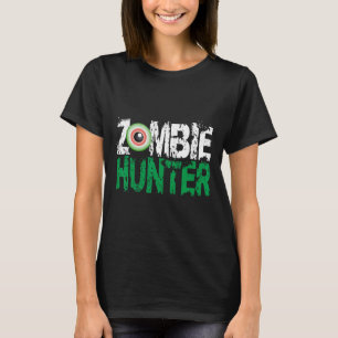 Zombie Hunter Halloween-Shirt Niedlich mit einem A T-Shirt