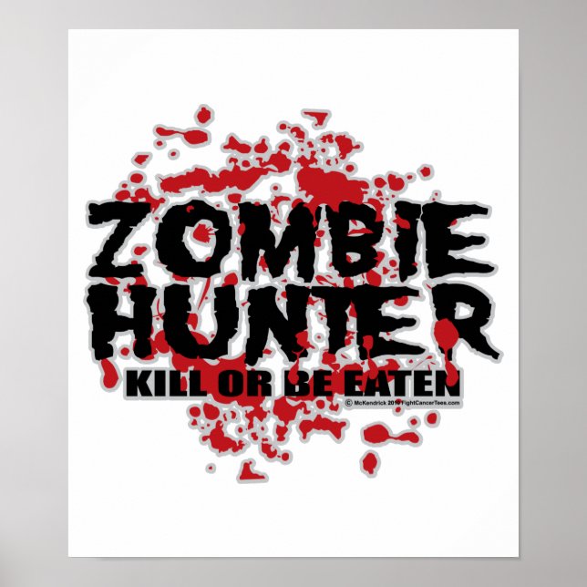 Zombie Hunter Poster (Vorne)