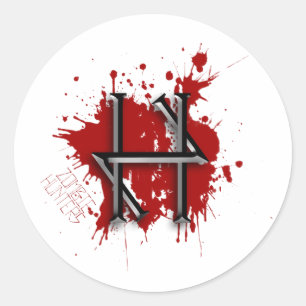 Zombie Hunter Stickers