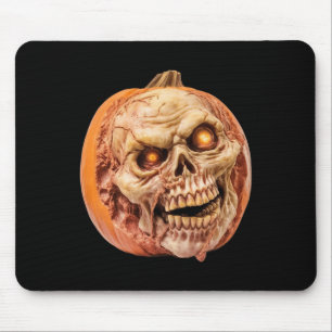 Zombie Inspiriert Horror Pumpkin Funny Halloween Mousepad